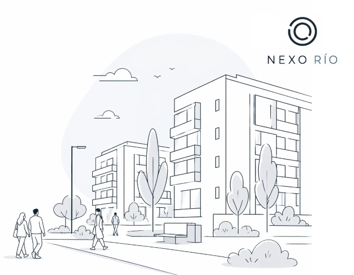 Comunidad de vecinos en Madrid Río